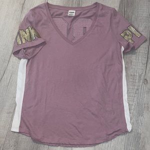 PINK bling tee